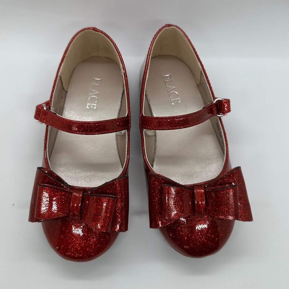 Girls Shoes| Size 9| Toddler| Red - Picture 1 of 12